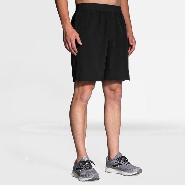 Brooks Equip 9 Mens Running Shorts Ireland Grey (VMSA-45169)